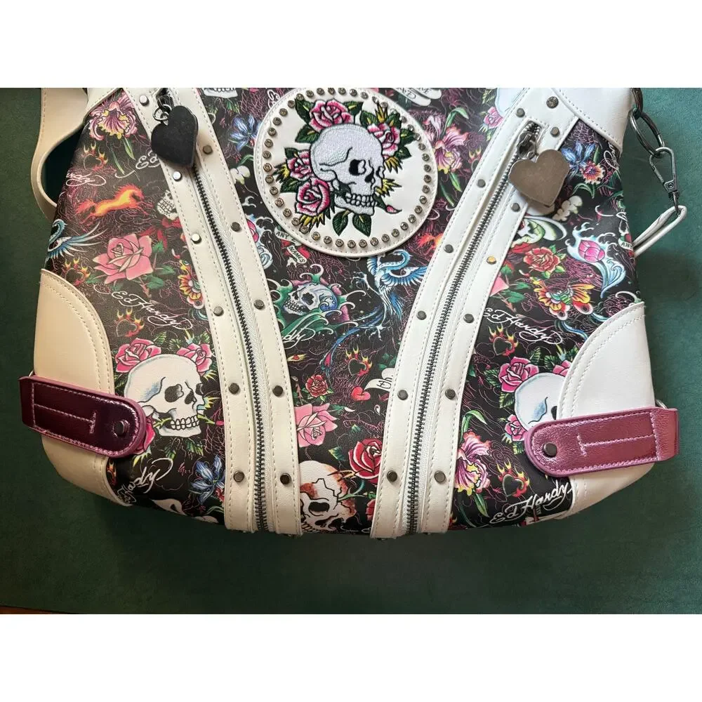 BRAND NEW NWT ED HARDY TATTOO HOBO BAG